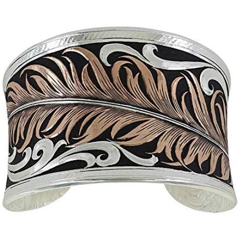 Montana Silversmiths Hopes Feather Bracelet
