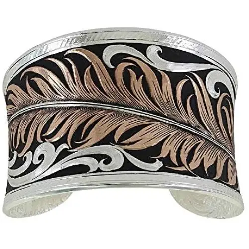 Montana Silversmiths Hopes Feather Bracelet Montana Silversmiths Hopes Feather Bracelet