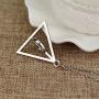 Acecraft The Deathly Hallows Necklace Jewelry Charms Gift for Teen Girl Boy Kids