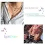 Butterfly Lock Chains Necklace Angel Layered Choker Emo Aesthetic Chunky Chains for Eboy Egirl Women Men (#1-Silver)