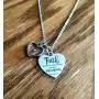Hope Inspired Real Mustard Seed Necklace Heart Faith Necklace for Women Christian Gifts