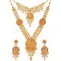 Efulgenz Indian Bollywood Bridal Wedding Kundan Crystal Necklace Earring Maang Tikka Head Chain Nose Ring Bracelet Jewelry Set