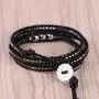 KELITCH Turquoise Beads Leather 3 Wrap Bracelet Bangle New Charm Strand Bracelets Cuff Fashion Jewelry Gift KELITCH Turquoise Beads Leather 3 Wrap Bracelet Bangle New Charm Strand Bracelets Cuff Fashion Jewelry Gift