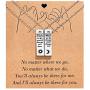 UNGENT THEM Magnetic Couples Necklaces Engraved Simple Relationship Friendship Stainless Steel Necklace Set for Women Men Him Her Best Friends Lover 2pcs