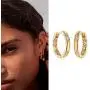 MYEARS Women Gold Huggie Hoop Earrings Chunky Band North Stars Bead Ball Sleeper Diamond Cubic Zirconia 14K Gold Filled Small Boho Beach Simple Delicate Handmade Hypoallergenic Jewelry Gift MYEARS Women Gold Huggie Hoop Earrings Chunky Band North Stars Bead Ball Sleeper Diamond Cubic Zirconia 14K Gold Filled Small Boho Beach Simple Delicate Handmade Hypoallergenic Jewelry Gift
