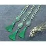 Top Plaza Reiki Healing Crystal Stone Pendant Necklace Long Tassel Beads Necklaces Gemstone Quartz Jewelry for Womens Girls Top Plaza Reiki Healing Crystal Stone Pendant Necklace Long Tassel Beads Necklaces Gemstone Quartz Jewelry for Womens Girls