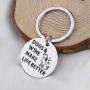 WSNANG Dog Lover Gift Dogs and Wine Make Life Better Keychain Gift for Veterinarian, Dog Mom, Dog Dad, Animal Rescue or Vet Tech