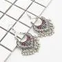 YAZILIND Women Drop Dangle Bohemian Earrings Flower Beaded Tassel Vintage Silver Hook Earrings Statement Ethnic Antique YAZILIND Women Drop Dangle Bohemian Earrings Flower Beaded Tassel Vintage Silver Hook Earrings Statement Ethnic Antique
