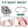 Ratoy Inspirational Bracelets for Women Teen Girl Personalized Birthday Cuff Bangle Keep Going Motivational Mantra Quote Jewelry for Her Mom