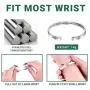 Ratoy Inspirational Bracelets for Women Teen Girl Personalized Birthday Cuff Bangle Keep Going Motivational Mantra Quote Jewelry for Her Mom Ratoy Inspirational Bracelets for Women Teen Girl Personalized Birthday Cuff Bangle Keep Going Motivational Mantra Quote Jewelry for Her Mom