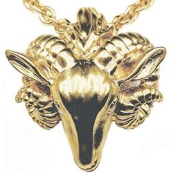 MANUFACTURED IN USA - Ram Head Pendant, From Our Museum Jewelry Reproductions