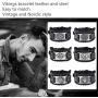 Viking Bracelet Norse Mjolnir - Nordic Bracelet with Thors Hammer Amulet - Celtic Pagan Jewelry of Talisman (Mjolnir Silver)