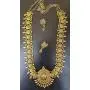 Sansar India Lotus Pendant Indian Necklace Jewelry Earrings Set for Girls and Women 1346 Sansar India Lotus Pendant Indian Necklace Jewelry Earrings Set for Girls and Women 1346