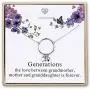 CHICLOVE Generation Necklace - Grandmother Mother Daughter Necklaces - Family Necklace - Grandma Gift - Mother Daughter Necklace - mom Daughter Jewelry CHICLOVE Generation Necklace - Grandmother Mother Daughter Necklaces - Family Necklace - Grandma Gift - Mother Daughter Necklace - mom Daughter Jewelry