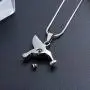 memorial jewelry Birthstone Personalized Hummingbird Cremation Urn Necklace Pendant Ashes Jewelry memorial jewelry Birthstone Personalized Hummingbird Cremation Urn Necklace Pendant Ashes Jewelry
