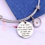Faith of A Mustard Seed Bracelet Keyring Matthew 17:20 Faith Jewelry