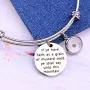 Faith of A Mustard Seed Bracelet Keyring Matthew 17:20 Faith Jewelry
