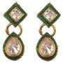 Efulgenz Mangalsutra Indian Boho Antique Rhinstone Kundan Gold Plated Beaded Pendant Necklace Earring Jewelry Set Efulgenz Mangalsutra Indian Boho Antique Rhinstone Kundan Gold Plated Beaded Pendant Necklace Earring Jewelry Set