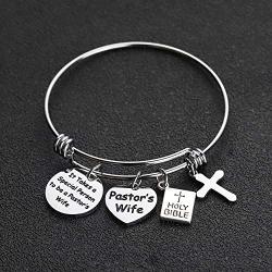 WENATA Pastors Wife Gift It Takes a Special Person to Be a Pastors Wife Bracelet Ministers Wife Bracelet Inspirational Jewelry Gift for Her