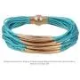 D EXCEED Multi Row Magnetic Clasp Bangle Bracelet for Women and Ladies 6 Colors D EXCEED Multi Row Magnetic Clasp Bangle Bracelet for Women and Ladies 6 Colors