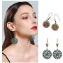 NEPAK 10 Pairs Vintage Bohemian Drop Dangle Earrings,Boho Dangle Earrings Jewelry Set Fashion Gifts for Women Girls