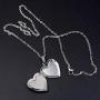 FM FM42 Temperature Sensing Color Changing Pendant Necklace with 19.29'' Stainless Steel Rolo Chain (18 Styles)