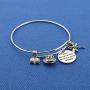 AKTAP Movie TV Show Gift Book Lover Bracelet I Live In The Two Worlds One Is In A World Of Book Gilmore Inspiration Gift Bookworm Jewelry (Gilmore Inspiration Bracelet)