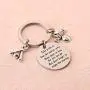Baseball Keychain Baseball Player Gift Softball Charm Keychain Gifts Baseball Mom Gift Baseball Jewelry Inspiration Gift Take Pride in How Far You Have Come