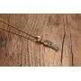 HUANIAN Stainless Steel Gold Plated Eagle Feather Wing Pendant Necklace for Men- with 19'' Chain HUANIAN Stainless Steel Gold Plated Eagle Feather Wing Pendant Necklace for Men- with 19'' Chain