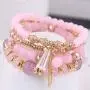 NSLS 5 Sets Boho Bracelets for Women Multilayer Stackable Sparkly Crystal Beaded Stretch Bracelets Set for Teen Girls Bead Bracelet Jewelry Set NSLS 5 Sets Boho Bracelets for Women Multilayer Stackable Sparkly Crystal Beaded Stretch Bracelets Set for Teen Girls Bead Bracelet Jewelry Set