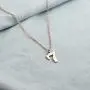 ENSIANTH Lucky Number Necklace Stainless Steel Pendant Necklace Birthday Gift Rose Gold Necklace Number 0-9 ENSIANTH Lucky Number Necklace Stainless Steel Pendant Necklace Birthday Gift Rose Gold Necklace Number 0-9