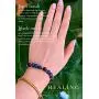Lapis Lazuli Hematite Black Onyx Bracelet, Wealth Abundance Money Feng Shui Bracelet, Stress Relief and Anxiety Relief Bracelet, Grounding Bracelets for Men and Women