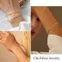 ChicSilver 925 Sterling Silver Simple Durable Cuban Link/Figaro/Twist Rope/Bead Chain Bracelet for Women Teen Girls(with Gift Box) ChicSilver 925 Sterling Silver Simple Durable Cuban Link/Figaro/Twist Rope/Bead Chain Bracelet for Women Teen Girls(with Gift Box)