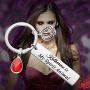 KEYCHIN Vampire Fans Gift American TV Show Inspired Jewelry Damon/Stefan Salvatore Is My Spirit Animal Keychain Horror Movie Peripheral Gift
