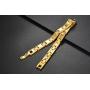 Magnetic Bracelet for Women,Beauty Therapy Titanium Magnetic Bracelets Pain Relief Bracelets Magnetic Clasp Women Free Link Removal Tool (Gold)