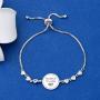 FAADBUK Wedding Gifts Mother of The Bride or Groom Adjustable Bangle Mother in Law Jewelry Gifts from Bride Groom