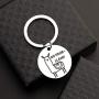 Gzrlyf No Prob Llama Keychain Funny Llama Gifts Alpaca Gifts for Llama Lovers