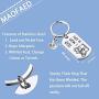MAOFAED Golfer Gift Golf Keychain This is How I Roll Keychain Gift for Golfer Golf Cart Keychain