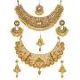 YouBella Jewellery Bollywood Ethnic Gold Plated Traditional Indian Necklace Combo Set with Earrings for Women YouBella Jewellery Bollywood Ethnic Gold Plated Traditional Indian Necklace Combo Set with Earrings for Women