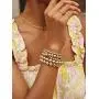 Gold Beaded Bracelets for Women, 14K Gold Plated Bead Ball Layered Bracelets Set Copper Beads Stackable Elastic Stretch Gold Bracelets Fashion Beaded Jewelry Gold Beaded Bracelets for Women, 14K Gold Plated Bead Ball Layered Bracelets Set Copper Beads Stackable Elastic Stretch Gold Bracelets Fashion Beaded Jewelry