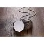 VNOX Customize Stainless Steel Medical Alert ID Hexagonal Pendant Necklace for Men Women,Free Chain 24'' VNOX Customize Stainless Steel Medical Alert ID Hexagonal Pendant Necklace for Men Women,Free Chain 24''