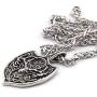 DUTO Company Viking Talisman Authentic Scandinavian Jewelry Accessory for Mens Womens Pagan Asatru Stainless Steel Necklace 20/28 Inches