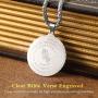 LE-SEKAI Bible Verse Prayer Necklace, 2PACK Praying Hands Necklace Stainless Steel Christian Jewelry Unisex Mirror Polished Medal Pendant with 24”Chain for Man & Woman – Silver Gold