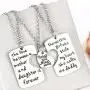 “Daddys Girl Mamas World” Necklace | Adorable Round Pendant Necklace Set of 3 | Best Family Gift “Daddys Girl Mamas World” Necklace | Adorable Round Pendant Necklace Set of 3 | Best Family Gift