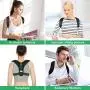 Posture Corrector for Men and Women, Back Brace, Adjustable Back Straightener for Mid, Upper Spine Back Support and Providing Pain Relief from Neck, Shoulder, Clavicle(Universal Fit)