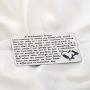 WSNANG Hairdressers Prayer Wallet Card Hair Stylist Gift Hair Cutter Barber Gift Inspirational Hairdresser Jewelry Gift for Hair Stylists