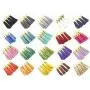 QIANHAILIZZ Mixed Color Faux Suede Tassel Leather Charm with CCB Cap for Keychain Cellphone Straps Jewelry Charms (40 gold tassel of 2-1/4inch) QIANHAILIZZ Mixed Color Faux Suede Tassel Leather Charm with CCB Cap for Keychain Cellphone Straps Jewelry Charms (40 gold tassel of 2-1/4inch)
