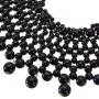 Bib Collar Necklace Chunky CCB/Crystal/Pearl Resin Beads Chain Choker Statement Necklace Womens Fashion Jewelry Necklace Bib Collar Necklace Chunky CCB/Crystal/Pearl Resin Beads Chain Choker Statement Necklace Womens Fashion Jewelry Necklace