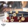 Endless Jewelry Double Red Reptile JLO Bracelet with Stainless Steel Clasp