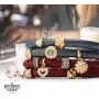 Endless Jewelry Double Red Reptile JLO Bracelet with Stainless Steel Clasp